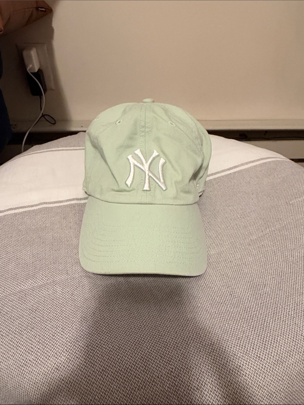 Seafoam Green NY Yankees Baseball cap